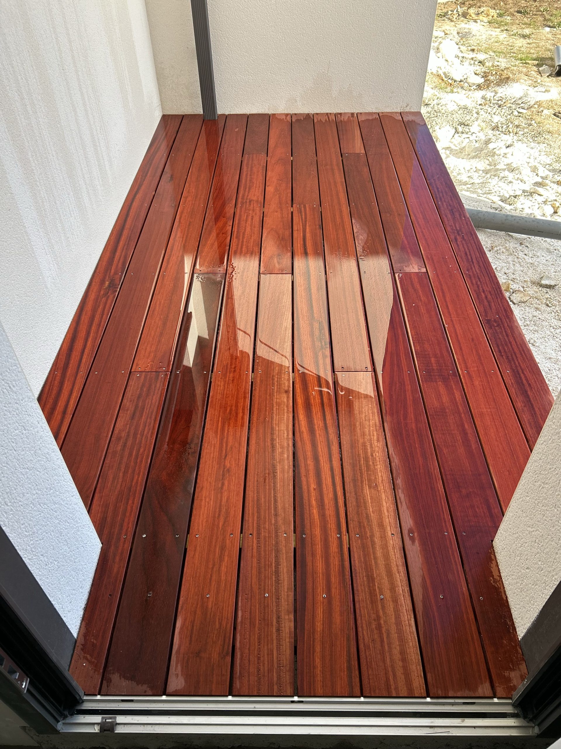 Terrasse Padouk
